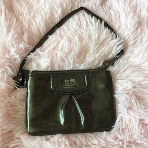 Coach Pewter wristlet
